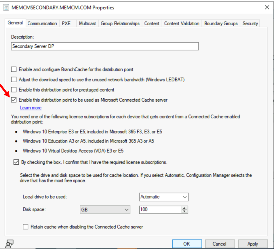 Install SCCM Hotfix KB14978429 Microsoft Connected Cache Update 3