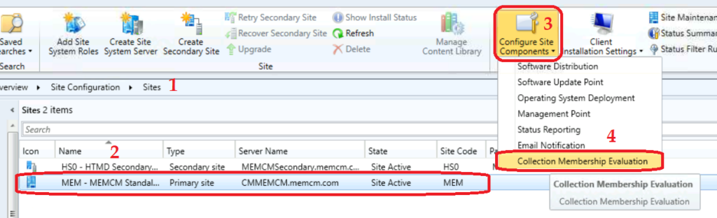 Change SCCM Collection Incremental Updates Schedule Interval