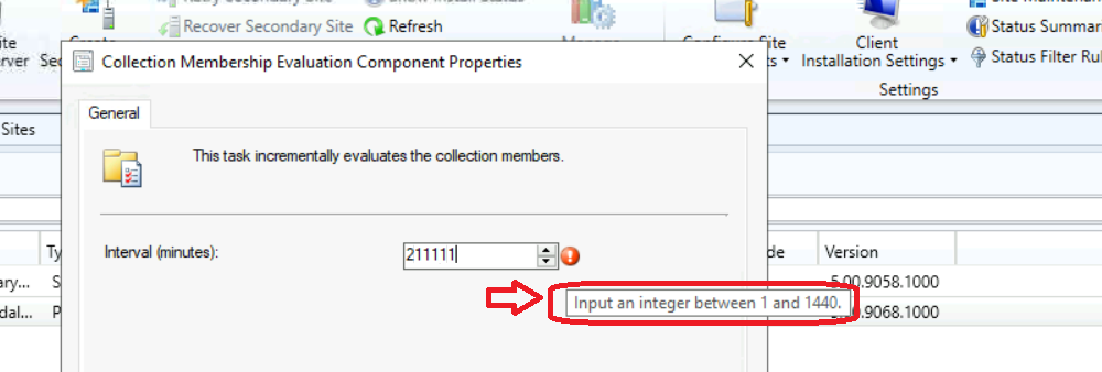 Change SCCM Collection Incremental Updates Schedule Interval 6 Change SCCM Collection Incremental Updates Schedule Interval