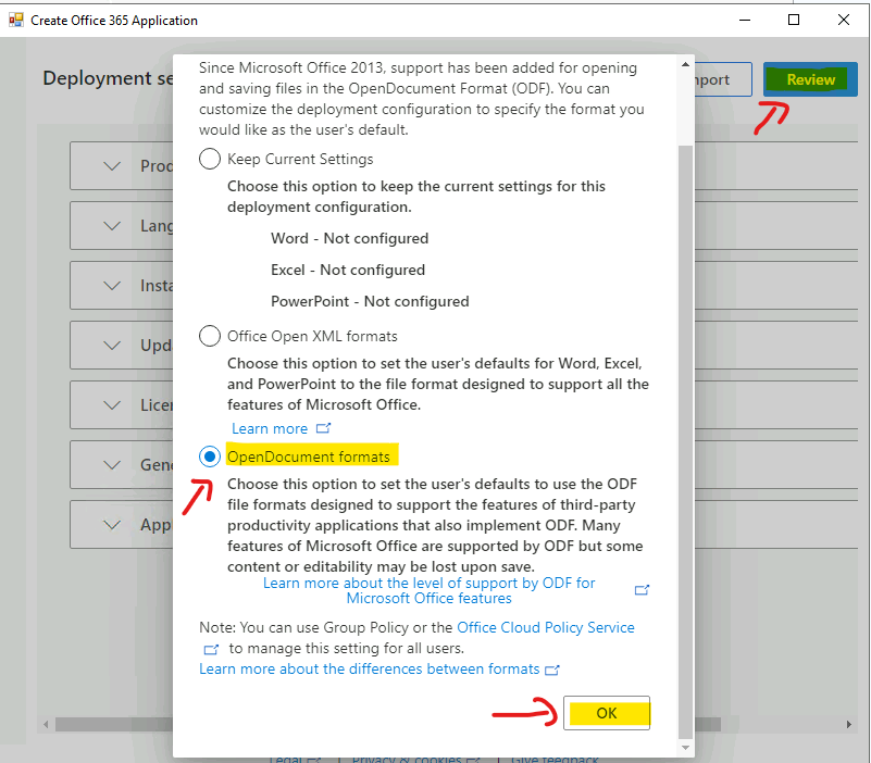  OpenDocument format (ODF) - How to Download Microsoft Office 2021 for Windows 11 | Intune | SCCM