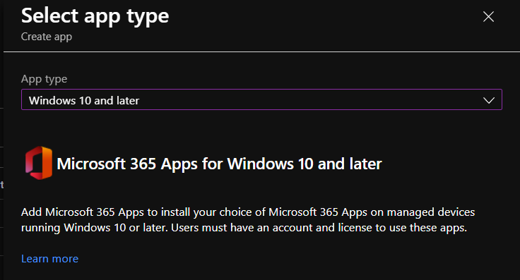 Deploy Office 365 Pro Plus Suite to Windows 11 using Intune Fig. 2