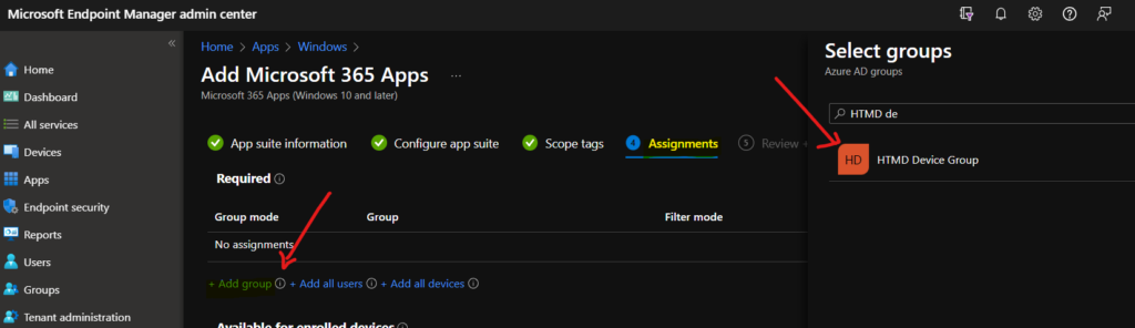 Deploy Office 365 Pro Plus Suite to Windows 11 using Intune Fig. 5
