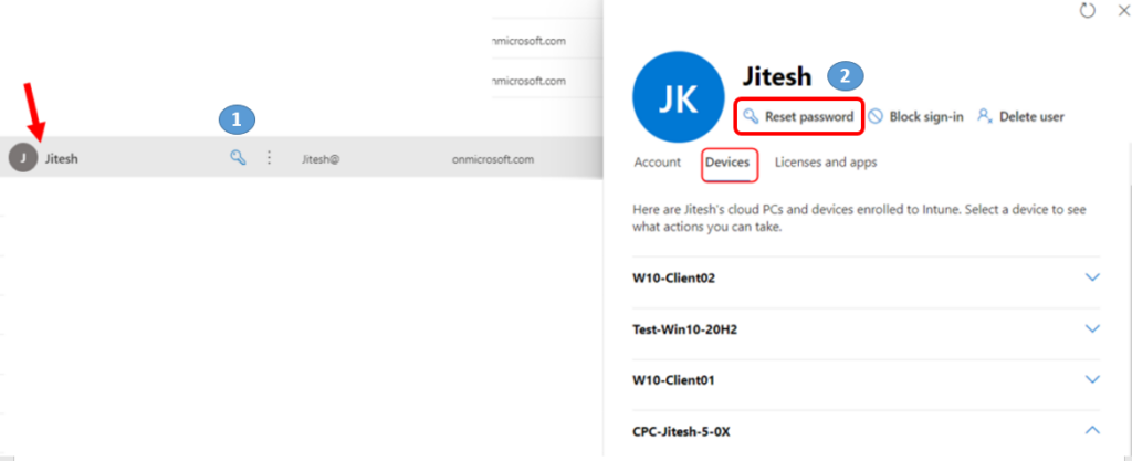 Windows 365 Cloud PC Password Reset Options | New Web Client Experience 1