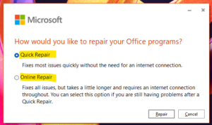 Repair Microsoft Office Applications In Windows 11 | Fix Error Code 0 ...