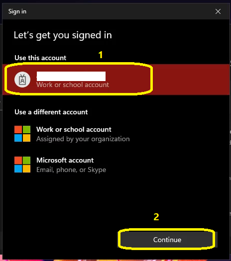 Link an Account - Join Window Insider Program