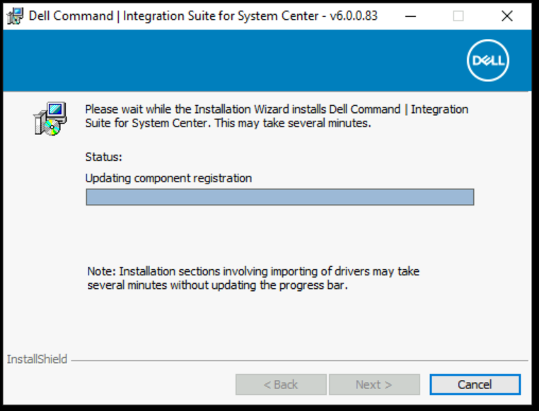 Install Dell Command Integration Suite DCIS for SCCM