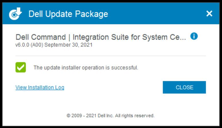 Install Dell Command Integration Suite DCIS for SCCM