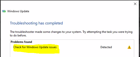 Additional Windows 11 Software Update Troubleshooting Details