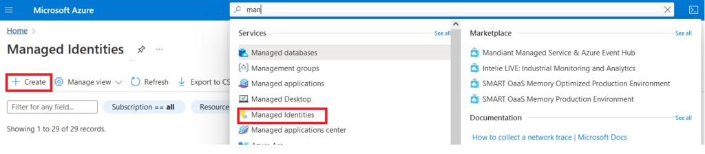   Managed Identities     Use Managed Identities for Azure Resources                                          