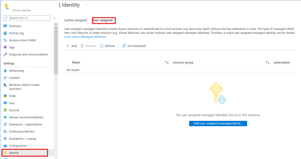 User Assigned Identity 1