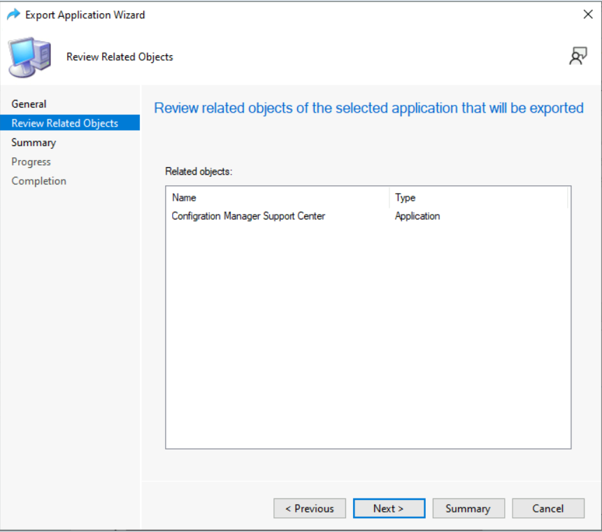 Easily Export SCCM Application from Staging to Prod Environment 2