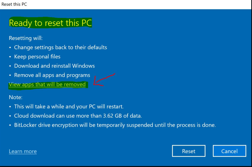 Windows 11 Factory Reset to Fix Performance Issues 1