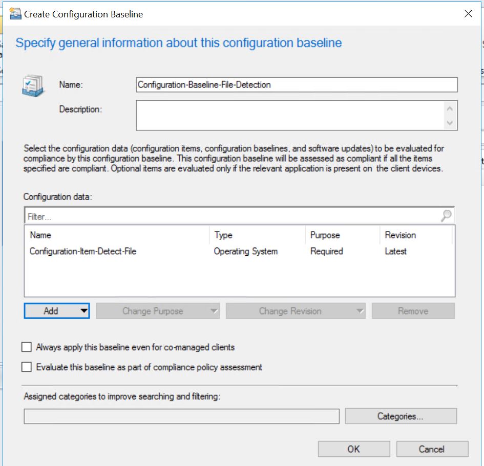 Configuration Baselines Rerun PowerShell Discovery Script using SCCM CI and Baseline