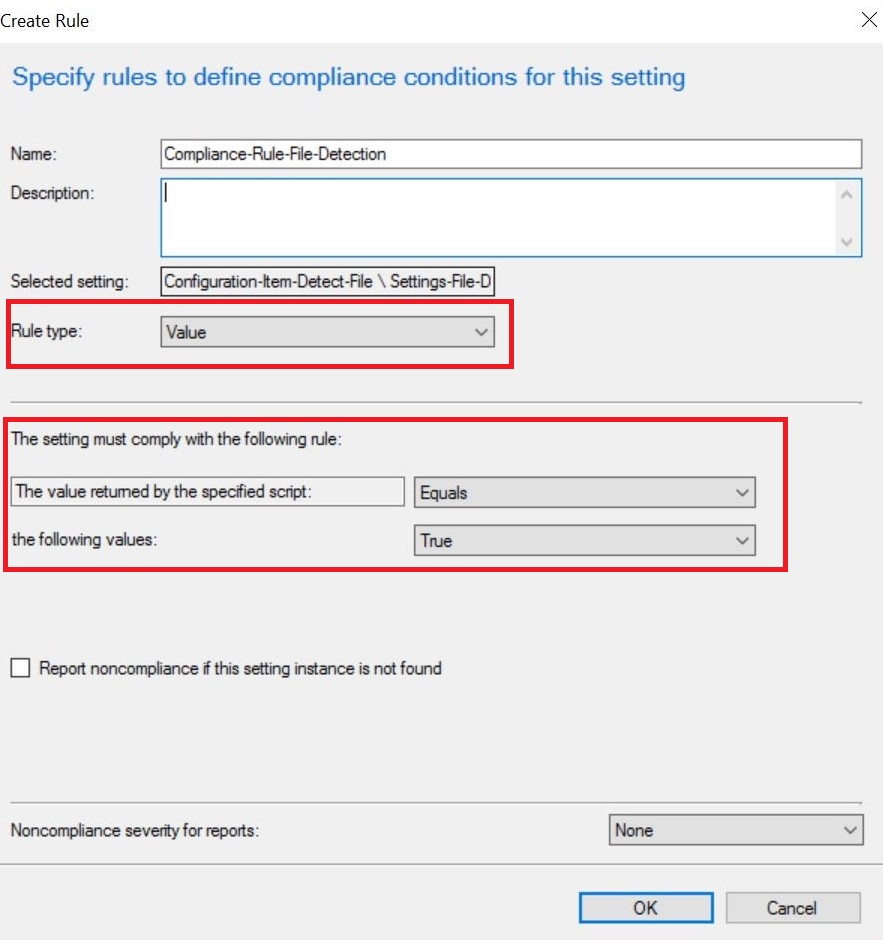 SCCM Baseline Powershell Script For File Detection Rerun PowerShell Discovery Script using SCCM CI and Baseline