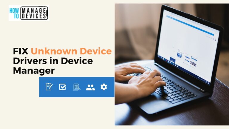 FIX Unknown Device Drivers in Device Manager