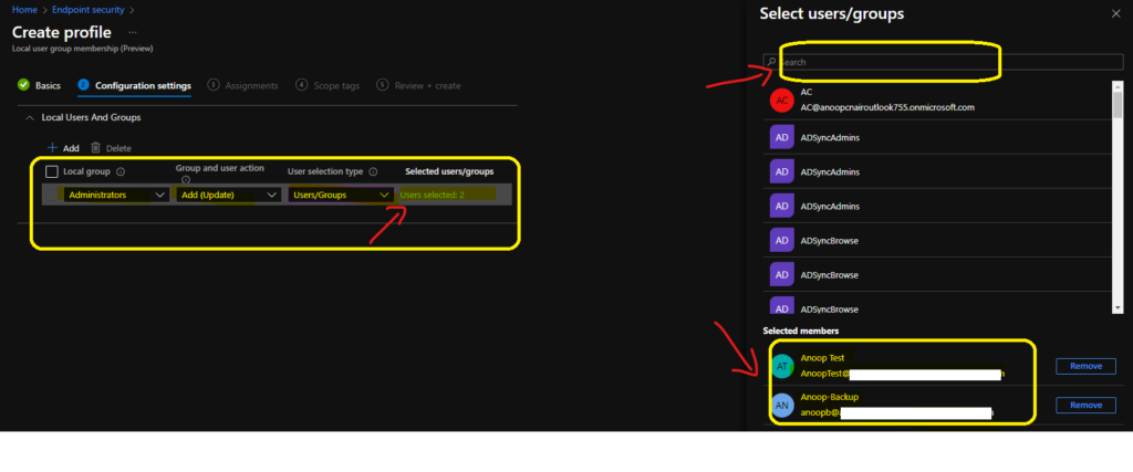 Azure AD Joined Scenario - Add Azure AD Users/Groups to Local User Group