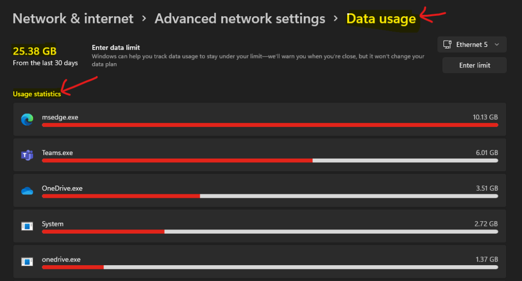 Windows 11 Reset Network Settings | Track Internet Data Usage 3 Windows 11 Reset Network Settings | Track Internet Data Usage