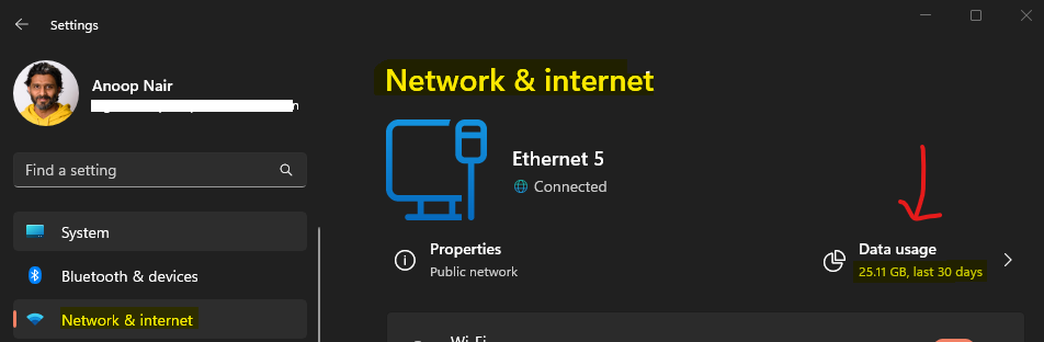 Windows 11 Reset Network Settings | Track Internet Data Usage