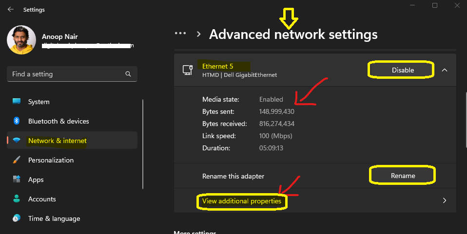 How to Change Network Connection Name on Windows 11