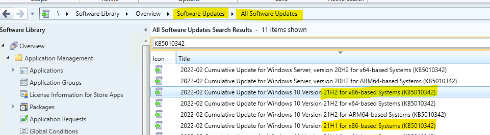 Windows 10 KB5010342 LDAP Issue is Fixed | February 2022 Patches using SCCM Intune