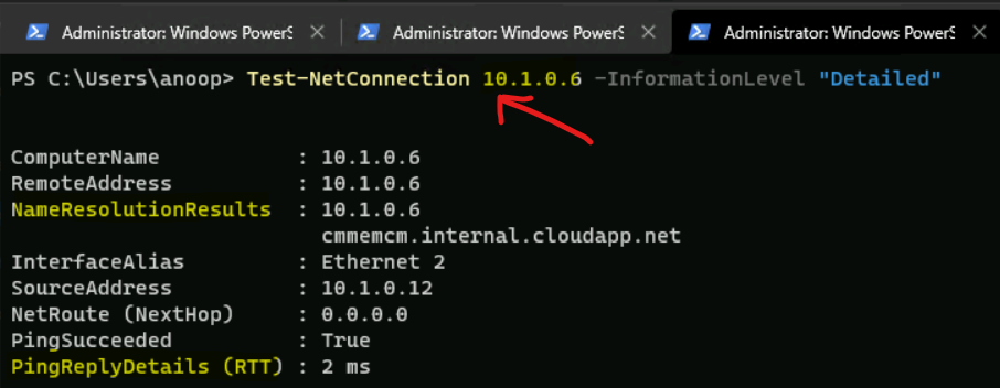 Check Firewall Port Open or Block on Windows 11 using PowerShell Command