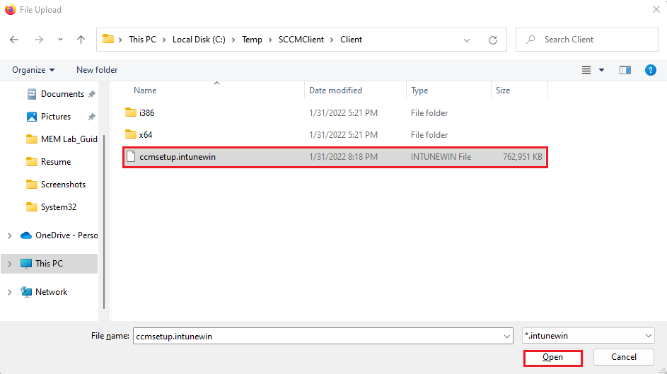 How to Install SCCM Client using Intune for Autopilot Devices