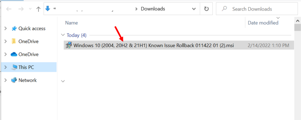 Download and Install the KIR MSI files - Deploy Known Issue Rollback KIR Using Group Policy