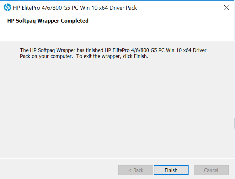 Download HP Driver Packs for SCCM