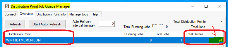 How to Monitor SCCM DP using Job Queue Manager Tool 4 DP Job Queue Manager - Overview -How to Monitor SCCM DP using Job Queue Manager Tool