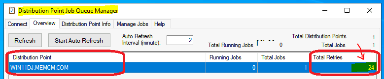 DP Job Queue Manager - Overview -How to Monitor SCCM DP using Job Queue Manager Tool