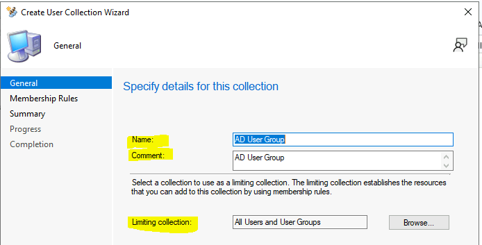 Create SCCM Collection using AD Group - Part 3 | ConfigMgr 4 Create SCCM Collection using AD Group - Part 3 | ConfigMgr - Fig.4