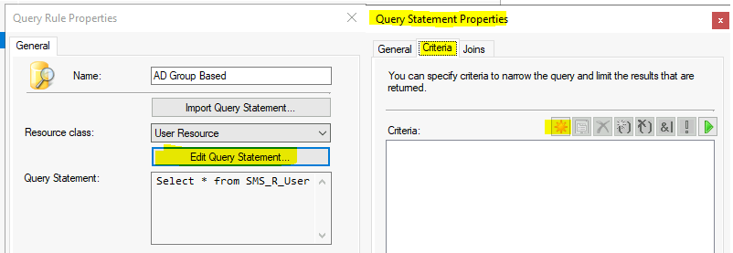 Create Dynamic Membership Query for User Collection Using AD Security Group