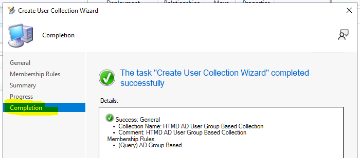 Complete - AD Group based SCCM Collection