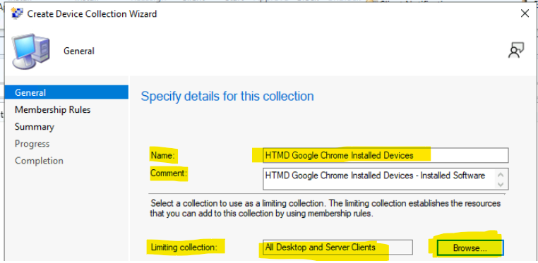 SCCM Collection Based on Installed Application Version