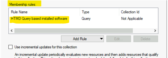 Create SCCM Collection based on Installed Application - Finish Creation of SCCM Collection based on Installed Application