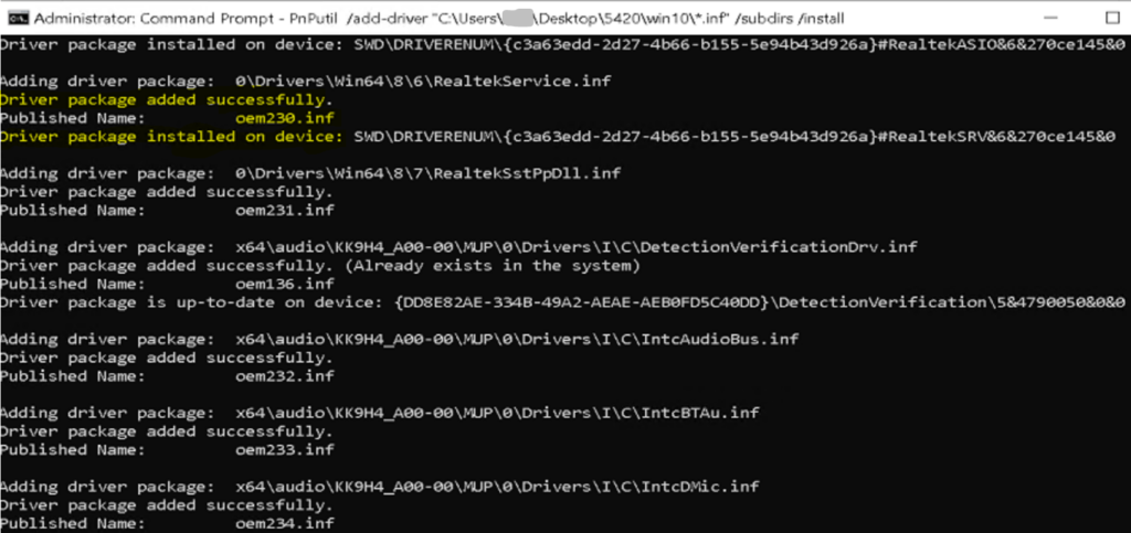Use PnpUtil Driver Manager Tool to Install Drivers