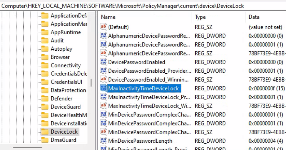 Easily Configure Automatic Lock Screen for Inactive Device Using Intune 1