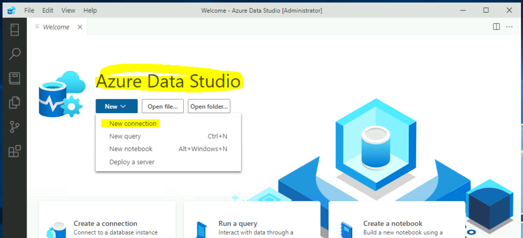 How to Connect to SQL Server Database using Azure Data Studio?