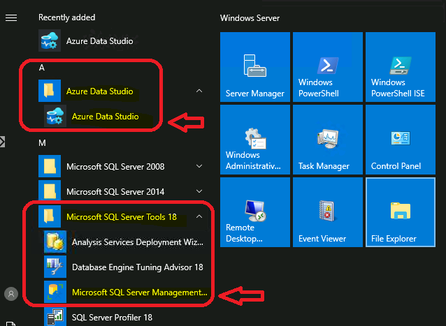 Connect to SCCM Secondary Server SQL Express DB with SSMS and Azure Data Studio