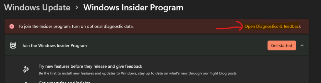 Join Windows Insider Program from Windows 11 PC Step by Step Guide | Easiest Method 2 Optional Diagnostic data (Telemetry)