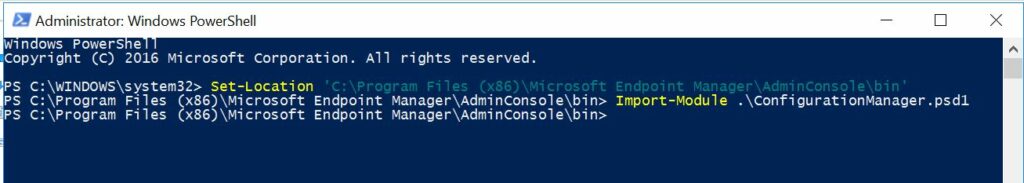 How to Import SCCM PowerShell Module 9