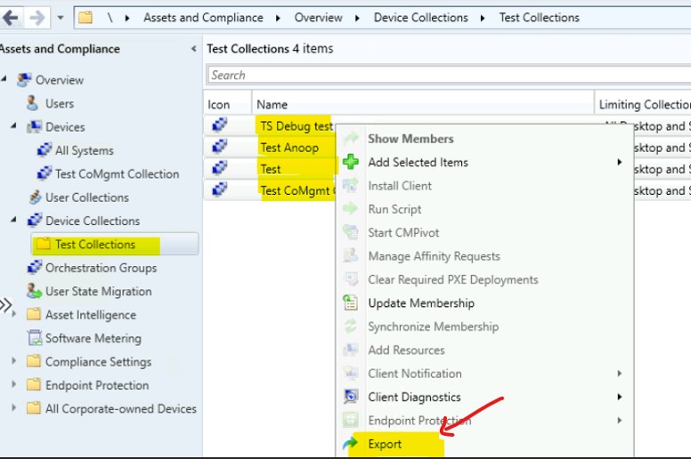 Backup and Restore SCCM Custom Collections 1