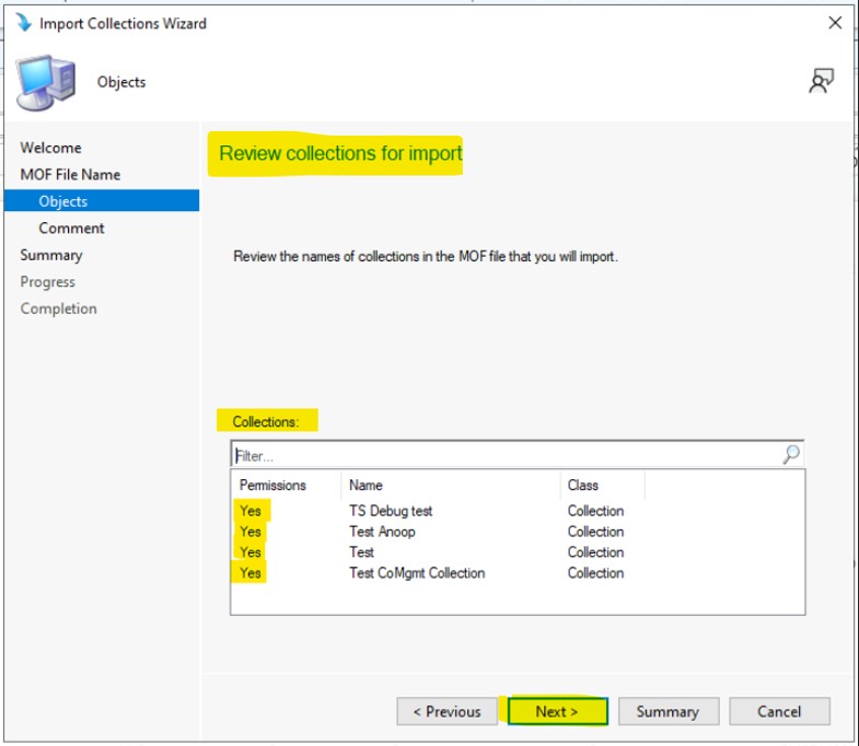 Backup and Restore SCCM Custom Collections 14