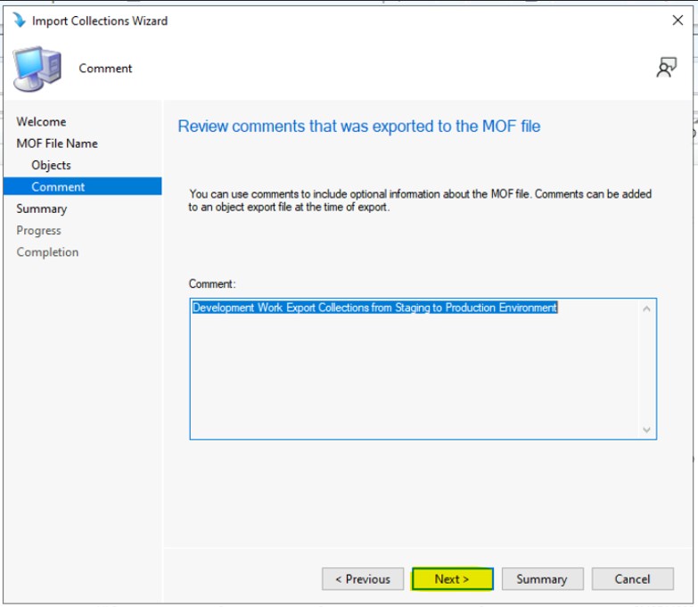 Backup and Restore SCCM Custom Collections 15