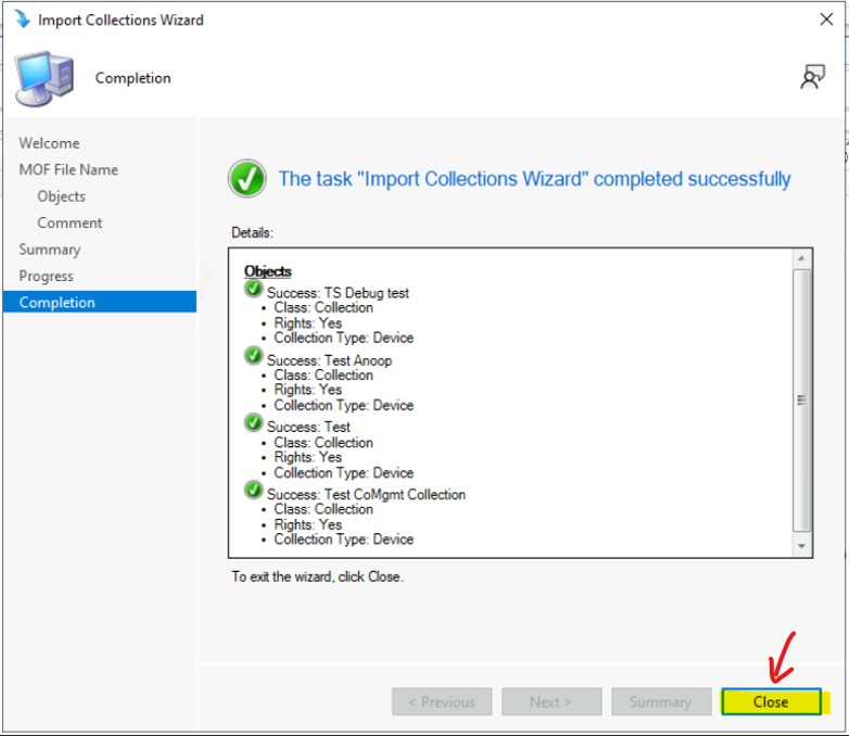 Backup and Restore SCCM Custom Collections 17