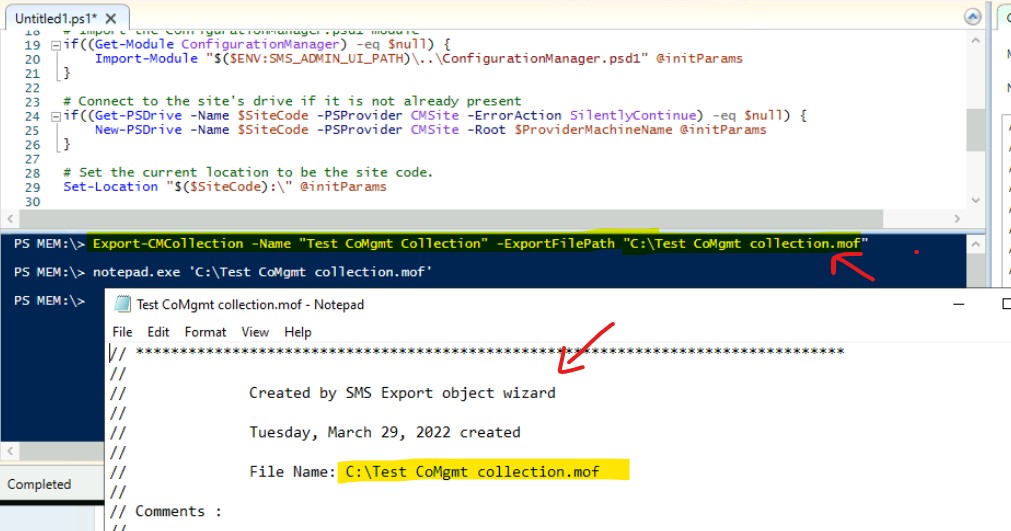 Backup and Restore SCCM Custom Collections PowerShell Script