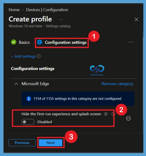 Disable Edge First Run Experience and Splash Screen using Intune for Managed Windows Devices 7 Disable Edge First Run Experience and Splash Screen Using Intune for Managed Windows Devices- Fig.6