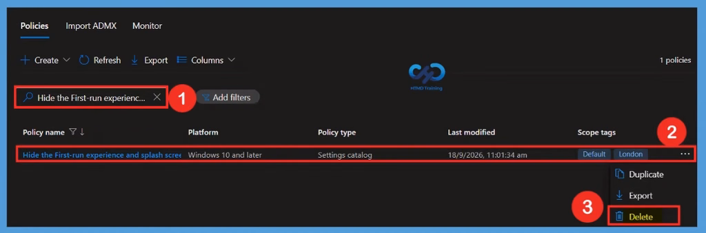 Disable Edge First Run Experience and Splash Screen using Intune for Managed Windows Devices 14 Disable Edge First Run Experience and Splash Screen Using Intune for Managed Windows Devices- Fig.13