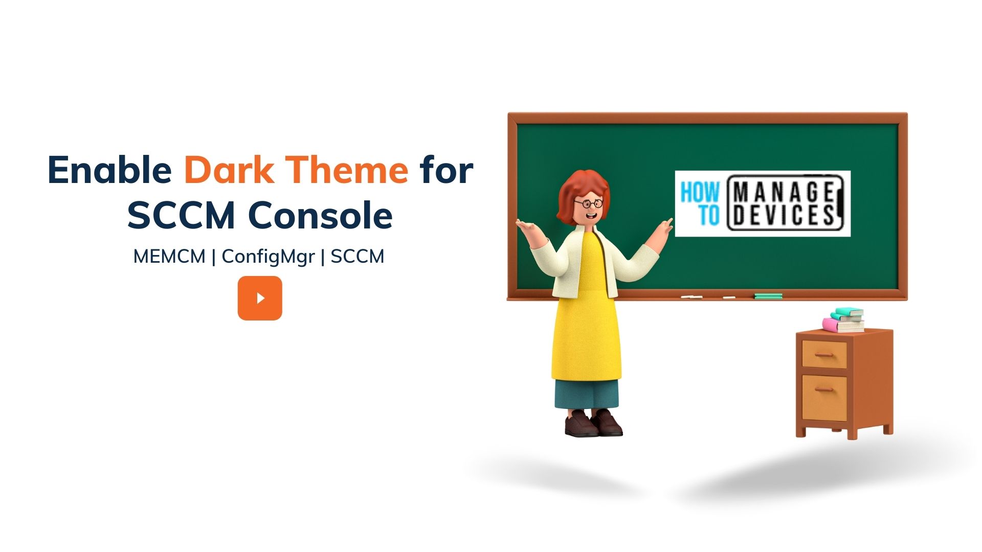 Enable Dark Theme for SCCM Console