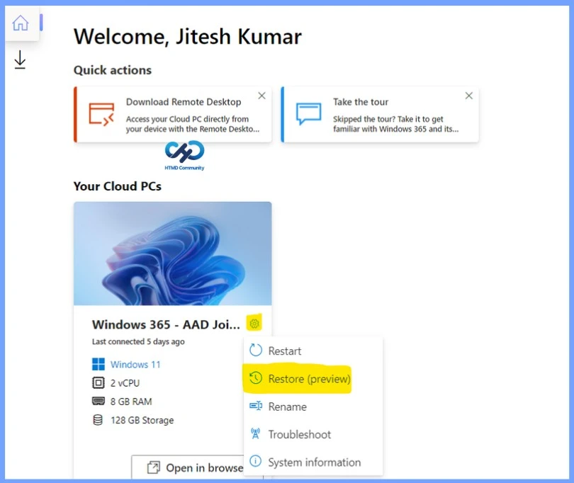 How to Backup and Restore Windows 365 Cloud PC 21 How to Backup and Restore Windows 365 Cloud PC - Fig.20